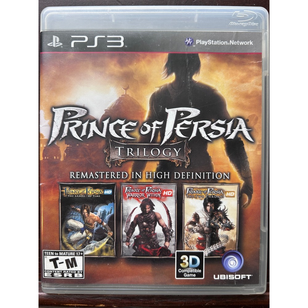 Prince of Persia Trilogy PS3 PlayStation 3 HD Remastered Collection Ubisoft